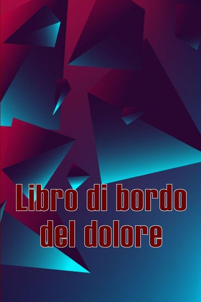 Produktbild: Libro di bordo del dolore