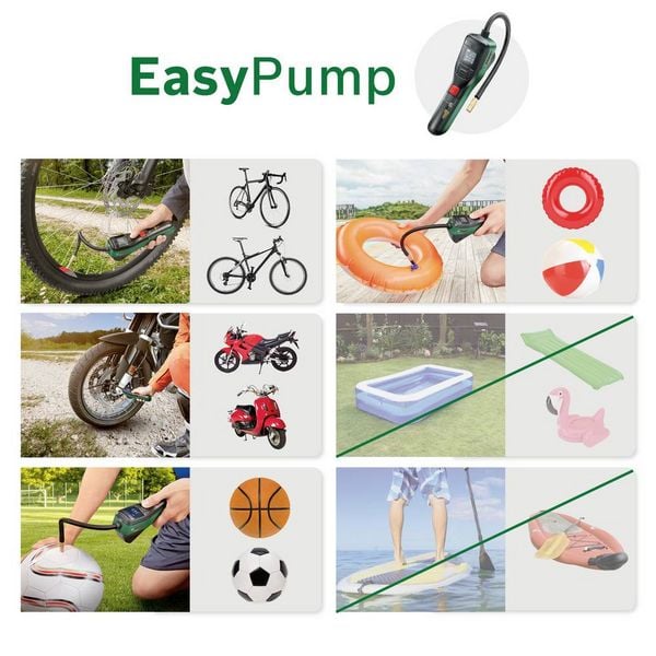 Produktbild: Bosch Home and Garden Druckluft-Pumpe EasyPump 10.3 bar