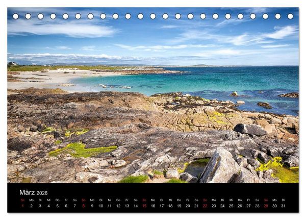Produktbild: Irland - Zauberhafte Augenblicke (Tischkalender 2026 DIN A5 quer), CALVENDO Monatskalender