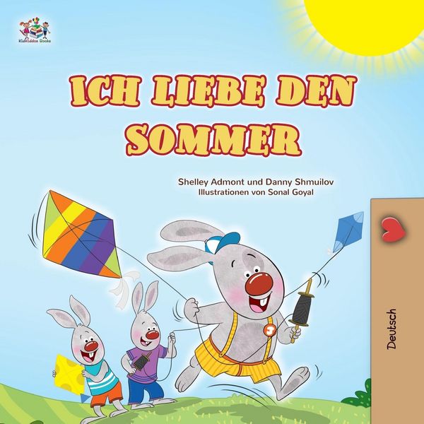 Produktbild: I Love Summer (German Children's Book)