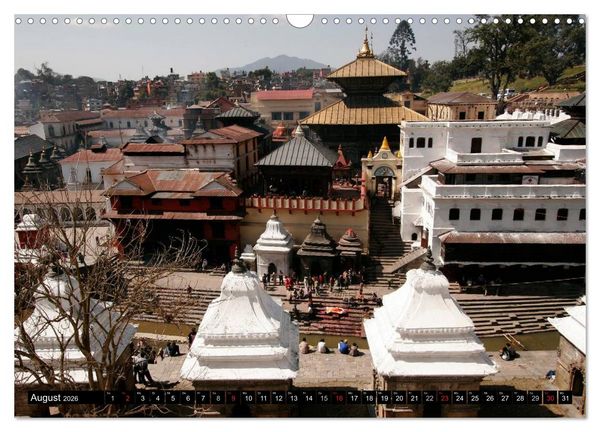Produktbild: Nepal - Kathmandutal (Wandkalender 2026 DIN A3 quer), CALVENDO Monatskalender