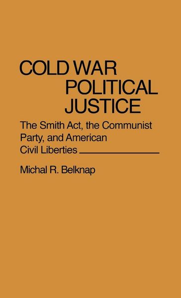 Produktbild: Cold War Political Justice