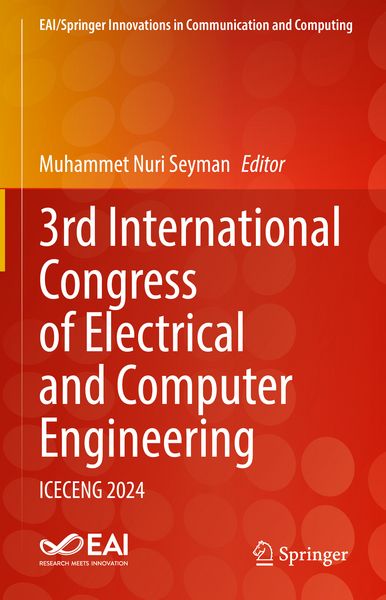 Produktbild: 3rd International Congress of Electrical and Computer Engineering