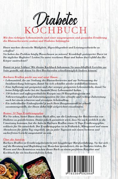 Produktbild: Diabetes Kochbuch &ndash; 150 einfache & leckere Rezepte f&uuml;r eine ausgewogene, blutzuckerfreundliche Ern&auml;hrung