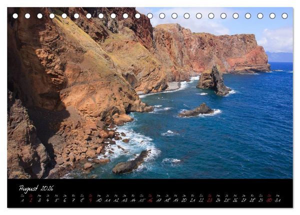 Produktbild: Madeira (Tischkalender 2026 DIN A5 quer), CALVENDO Monatskalender