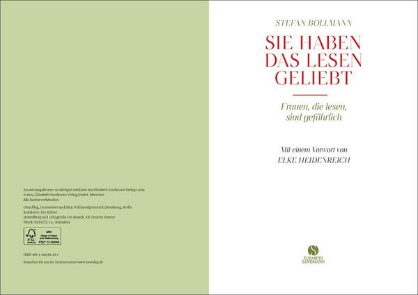 Produktbild: Sie haben das Lesen geliebt
