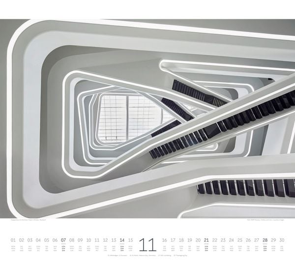 Produktbild: Treppen Kalender 2027