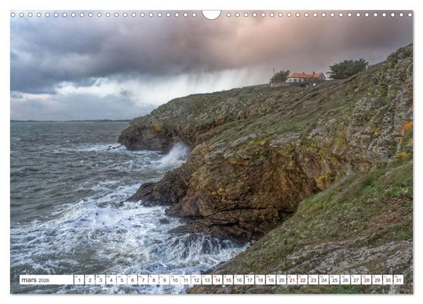 Produktbild: Morbihan, Sud Bretagne (Calendrier mural 2026 DIN A3 vertical), CALVENDO calendrier mensuel