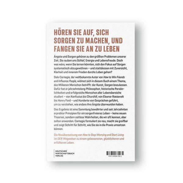 Produktbild: Die Neu&uuml;bersetzung von How to Stop Worrying and Start Living