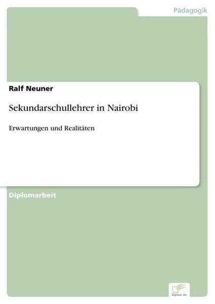 Produktbild: Sekundarschullehrer in Nairobi
