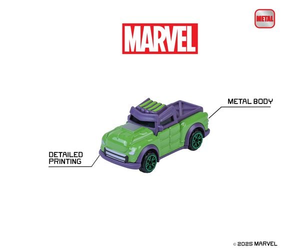 Produktbild: Marvel Single Pack Vehicles, 6-sort.