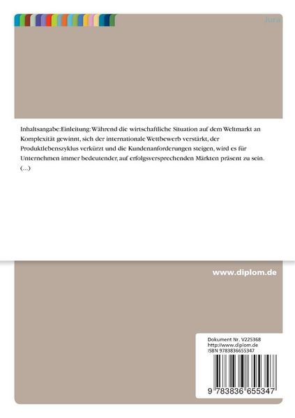 Produktbild: Einflu&szlig;faktoren auf den Erfolg von Expatriates westlicher Kulturpr&auml;gung in der VR China