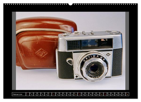 Produktbild: AGFA KAMERA OLDIES Klassische Kameras von 1926 - 1974 (Wandkalender 2026 DIN A2 quer), CALVENDO Monatskalender