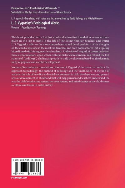 Produktbild: L. S. Vygotsky's Pedological Works