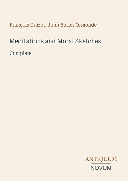 Produktbild: Meditations and Moral Sketches