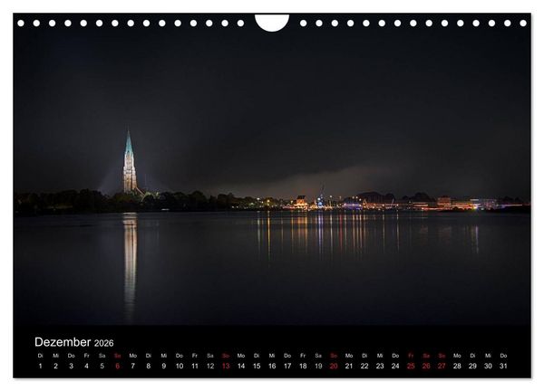 Produktbild: Schleswig - Schleistadt mit Flair (Wandkalender 2026 DIN A4 quer), CALVENDO Monatskalender
