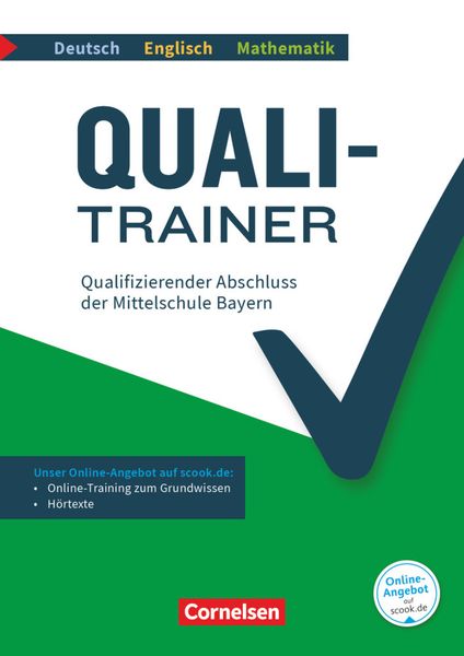Quali-Trainer Deutsch/Englisch/Mathematik - BY 9. Jg.