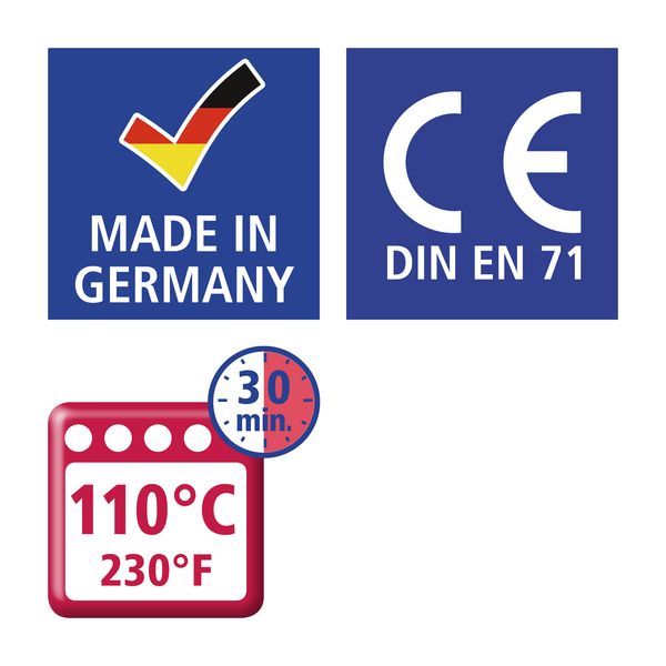 Produktbild: STAEDTLER FIMO kids 8034, ofenh&auml;rtende Modelliermasse, Set Unicorn mit 4 Bl&ouml;cken 42 g, Modellierstab