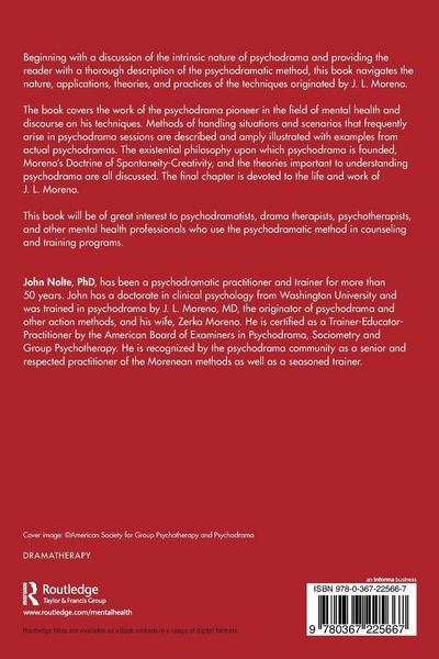 Produktbild: J.L. Moreno and the Psychodramatic Method