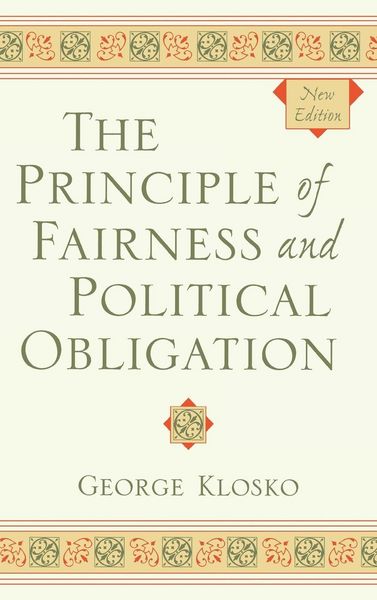 Produktbild: Principle of Fairness and Political Obligation