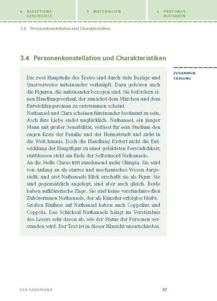 Produktbild: Der Sandmann von E.T.A. Hoffmann