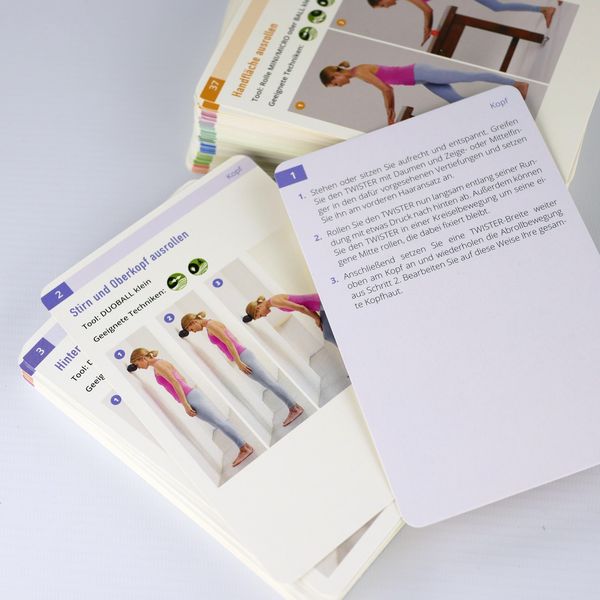 Produktbild: Schmerzen selbst behandeln mit BLACKROLL&reg; &ndash; Kartenset