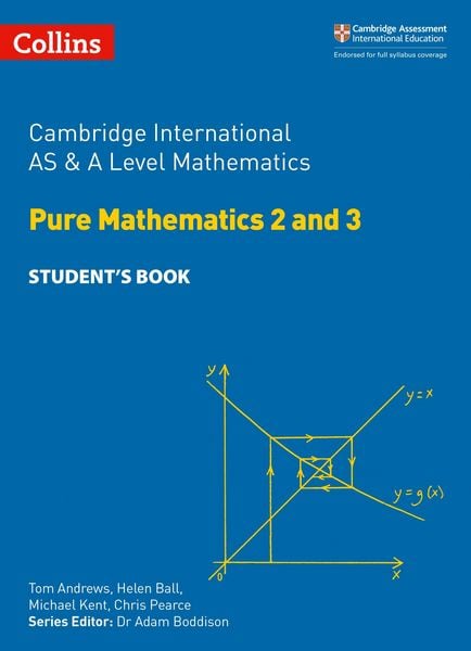 Produktbild: Cambridge International AS & A Level Mathematics Pure Mathematics 2 and 3 Student's Book