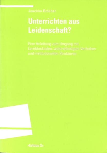 Produktbild: Unterrichten aus Leidenschaft?
