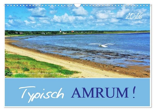 Typisch Amrum! (Wandkalender 2026 DIN A3 quer), CALVENDO Monatskalender