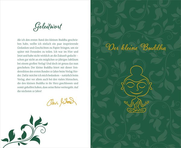 Produktbild: Der kleine Buddha auf dem Weg zum Glück. Jubiläumsausgabe
