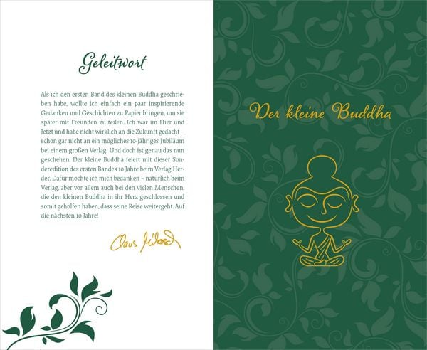 Produktbild: Der kleine Buddha auf dem Weg zum Gl&uuml;ck. Jubil&auml;umsausgabe