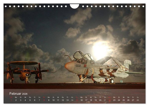 Produktbild: Luftwaffe. Kampfflugzeuge der USA (Wandkalender 2026 DIN A4 quer), CALVENDO Monatskalender