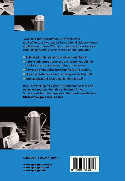 Produktbild: Java and Object Orientation: An Introduction