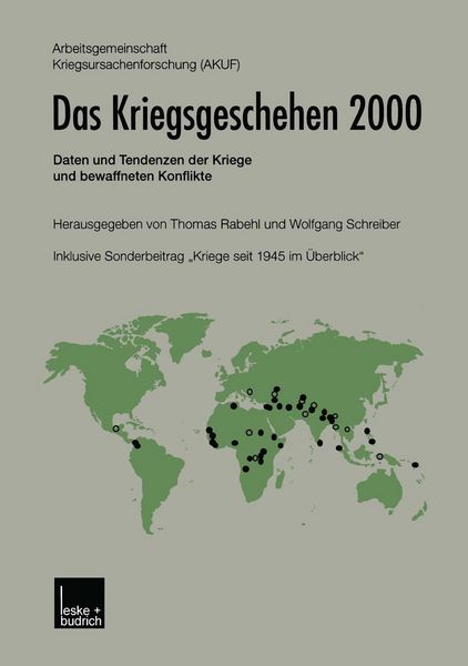Produktbild: Das Kriegsgeschehen 2000