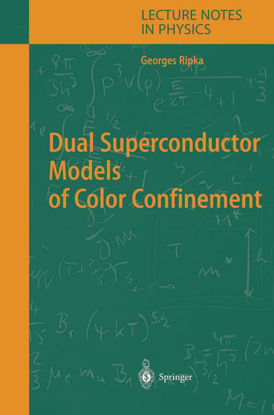 Produktbild: Dual Superconductor Models of Color Confinement
