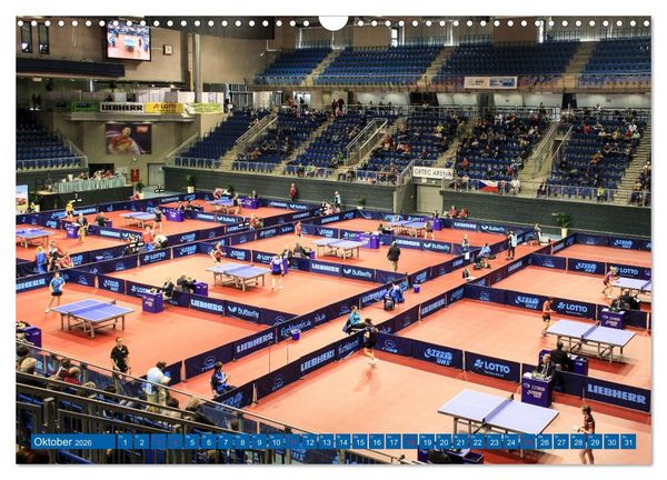 Produktbild: Tischtennis - Der am schnellsten gespielte Sport der Welt (Wandkalender 2026 DIN A3 quer), CALVENDO Monatskalender