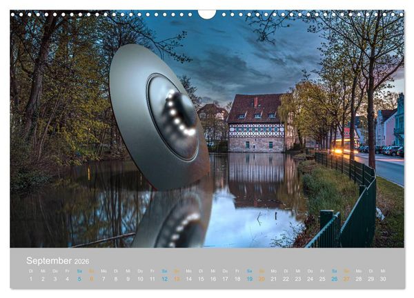 Produktbild: Fantastisch und surreal - unbekannte Flugobjekte (Wandkalender 2026 DIN A3 quer), CALVENDO Monatskalender