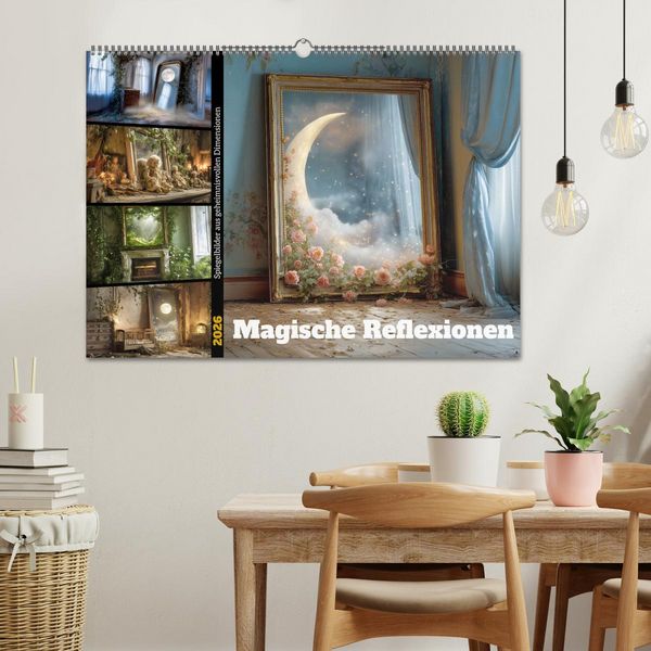 Produktbild: Magische Reflexionen (Wandkalender 2026 DIN A2 quer), CALVENDO Monatskalender