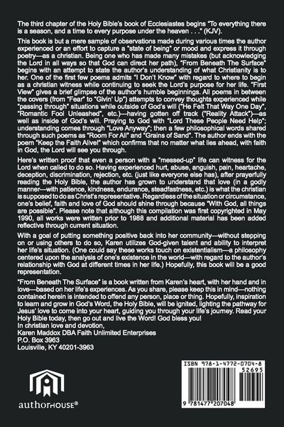 Produktbild: From Beneath The Surface