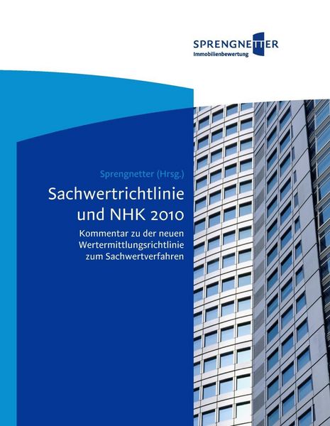 Produktbild: Sachwertrichtlinie und NHK 2010
