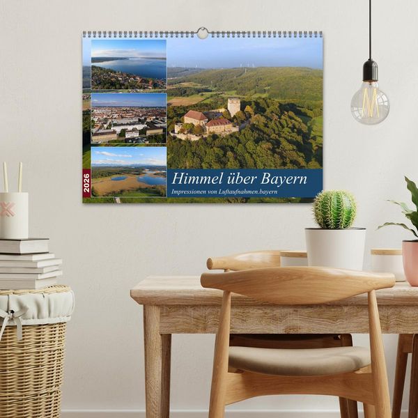 Produktbild: Himmel &uuml;ber Bayern (Wandkalender 2026 DIN A3 quer), CALVENDO Monatskalender