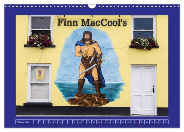 Produktbild: IRLAND - Die sch&ouml;nsten Fassadenmalereien (Wandkalender 2026 DIN A3 quer), CALVENDO Monatskalender