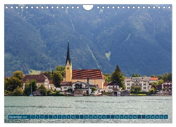 Produktbild: Bayern - Sehensw&uuml;rdigkeiten vom Allg&auml;u bis zum K&ouml;nigssee (Wandkalender 2027 DIN A4 quer), CALVENDO Monatskalender