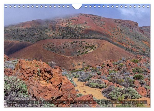 Produktbild: Vulkaninsel im Atlantik, Teneriffa (Wandkalender 2027 DIN A4 quer), CALVENDO Monatskalender