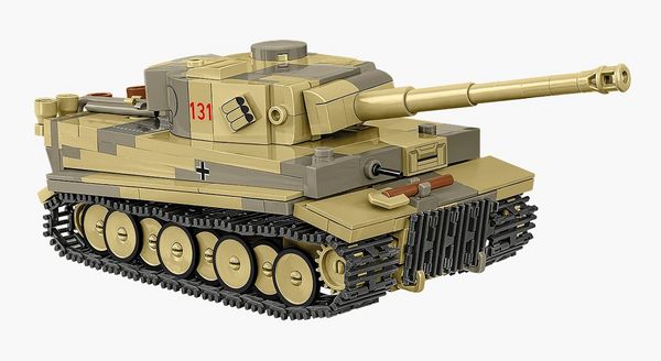 Produktbild: COBI Historical Collection 2734 - Panzer VI Tiger I No 131, WWII, Bausatz 1:48, 442 Klemmbausteine