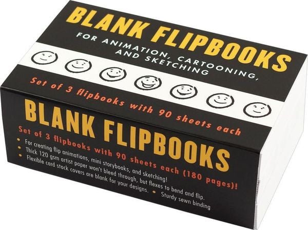 Produktbild: Blank Flipbooks (3-Pack)