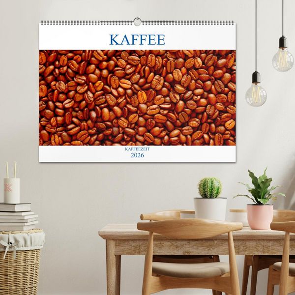 Produktbild: Kaffee (Wandkalender 2026 DIN A2 quer), CALVENDO Monatskalender