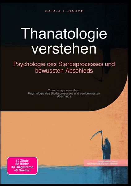 Produktbild: Thanatologie verstehen: Psychologie des Sterbeprozesses und bewussten Abschieds