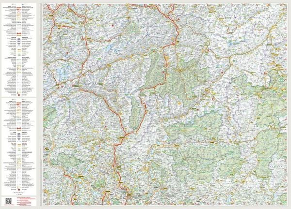 Produktbild: MARCO POLO Reisekarte Schweiz 02 &Ouml;stlicher Teil 1:225.000