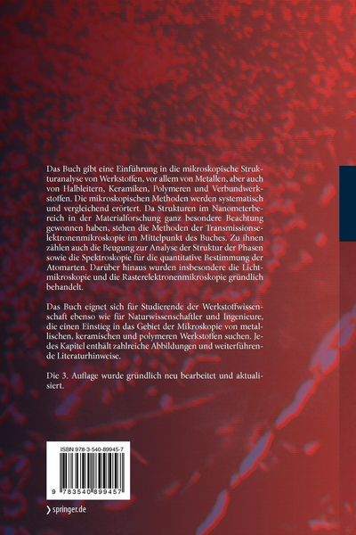 Produktbild: Mikro- und Nanoskopie der Werkstoffe